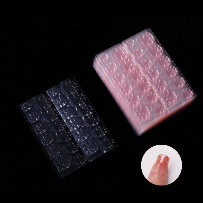 Tấm 24 miếng keo dán móng tay giả bằng silicone