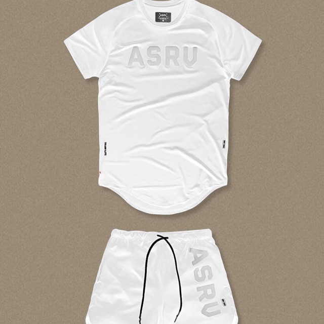 Combo quần áo ASRU trắng