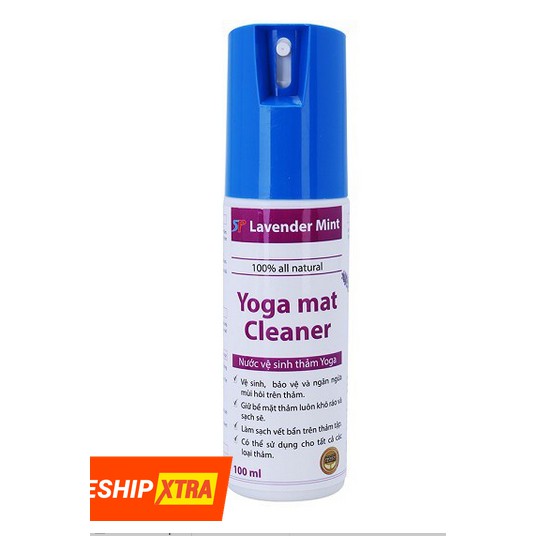 Nước vệ sinh thảm tập Yoga 100ml dòng cao cấp hương lavender