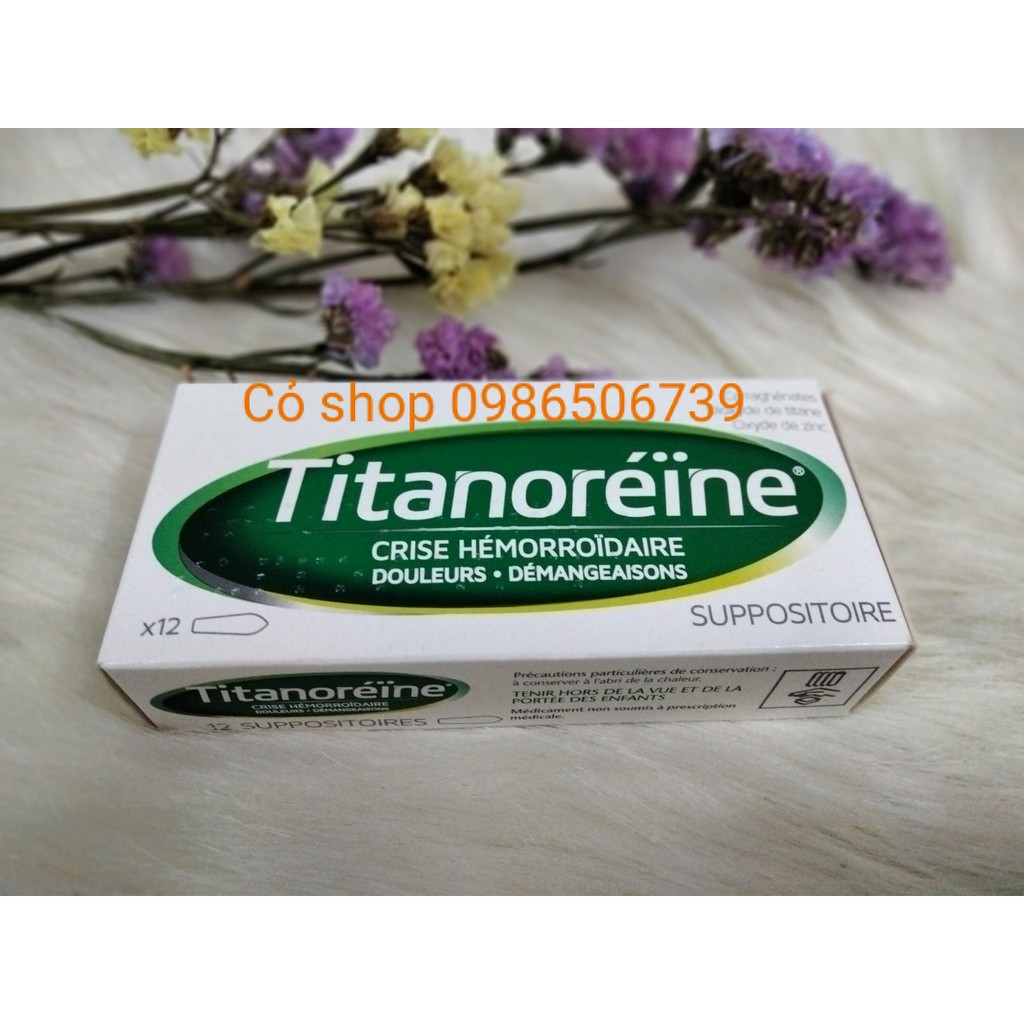 Hộp 12v Titanoreine nội địa Pháp