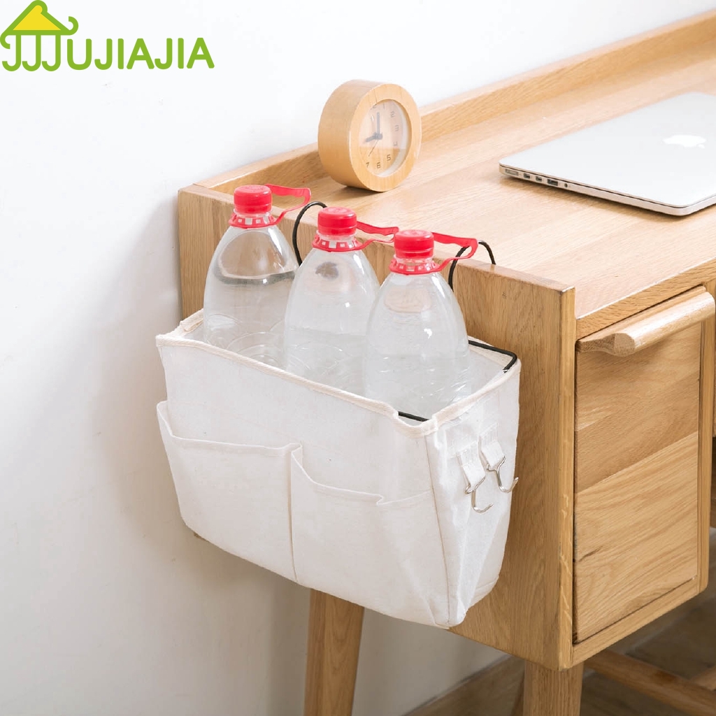 Túi Vải JUJIAJIA Đựng Vật Dụng Treo Cạnh Giường Tiện Lợi