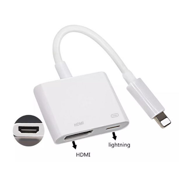 Cáp kết nối ĐT IP,tablet táovới tivi to HDMI,bộ chuyển đổi từ sang HDMI,cáp hdmi cho IP