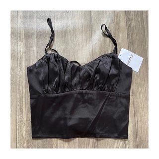 Áo croptop dây đan chéo lưng f21
