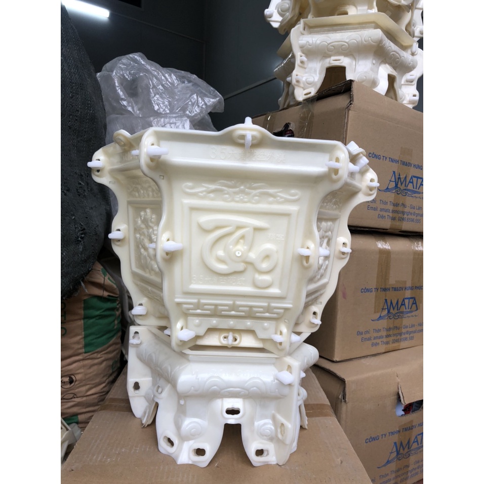 Bộ khuôn lục giác 35 dáng đứng TÙNG CÚC MAI+PLT