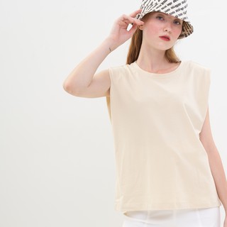 Áo thun MARC độn vai trendy. Size S.  New.