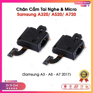 Micro và chân jack cắm tai nghe samsung galaxy a520 / a5 2017 zin bóc máy