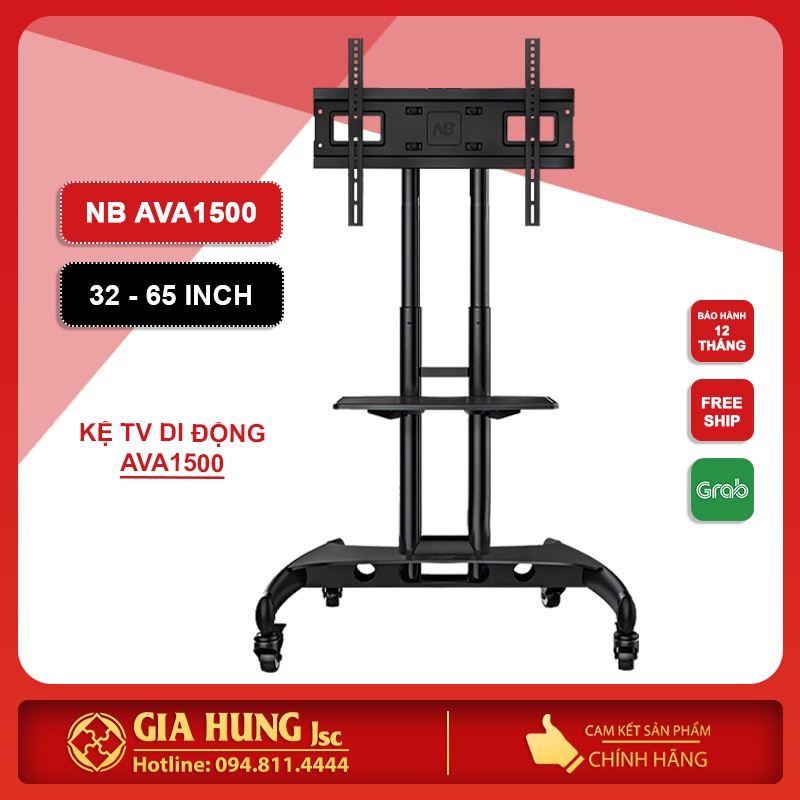 💥💥💥KHUNG ,CỘT ,GIÁ TREO TI VI DI ĐỘNG NB AVA1500 HÀNG NHẬP KHẨU (32 -65 INCH)MỚI NHẤT 2021