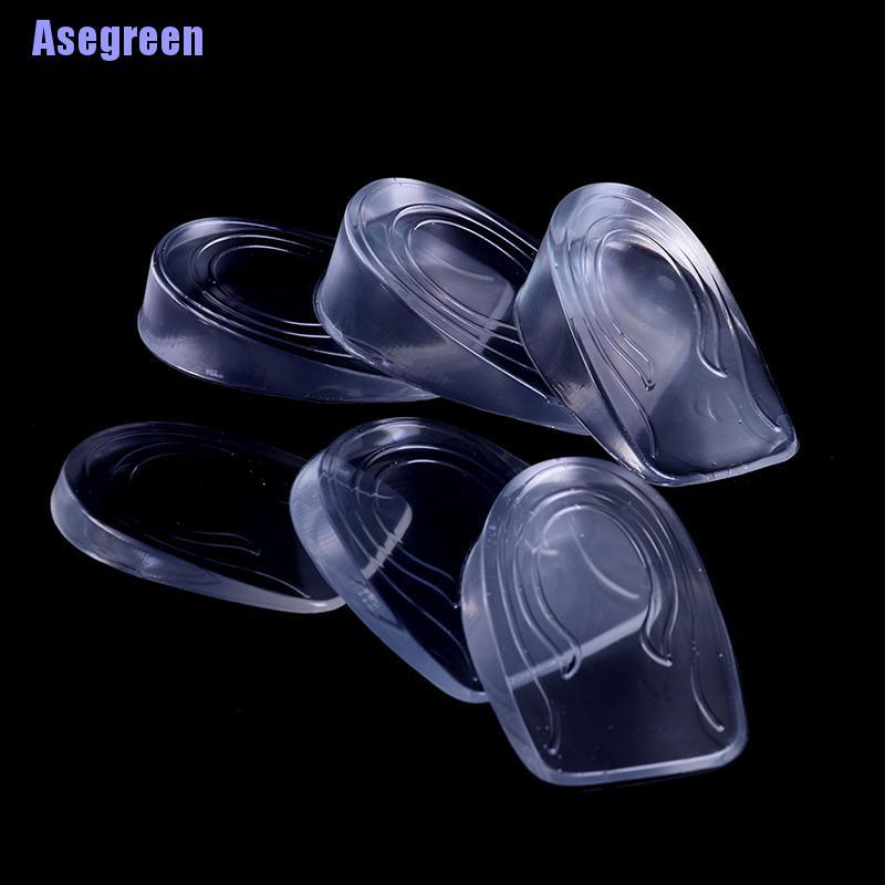 Cặp Đế Lót Giày Tăng Chiều Cao Bằng silicone Dành Cho Nam Và Nữ