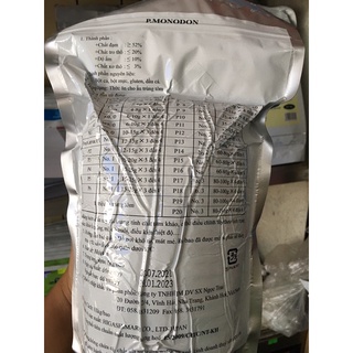 thức ăn  cao cấp dạng cho tôm cá 1kg/gói