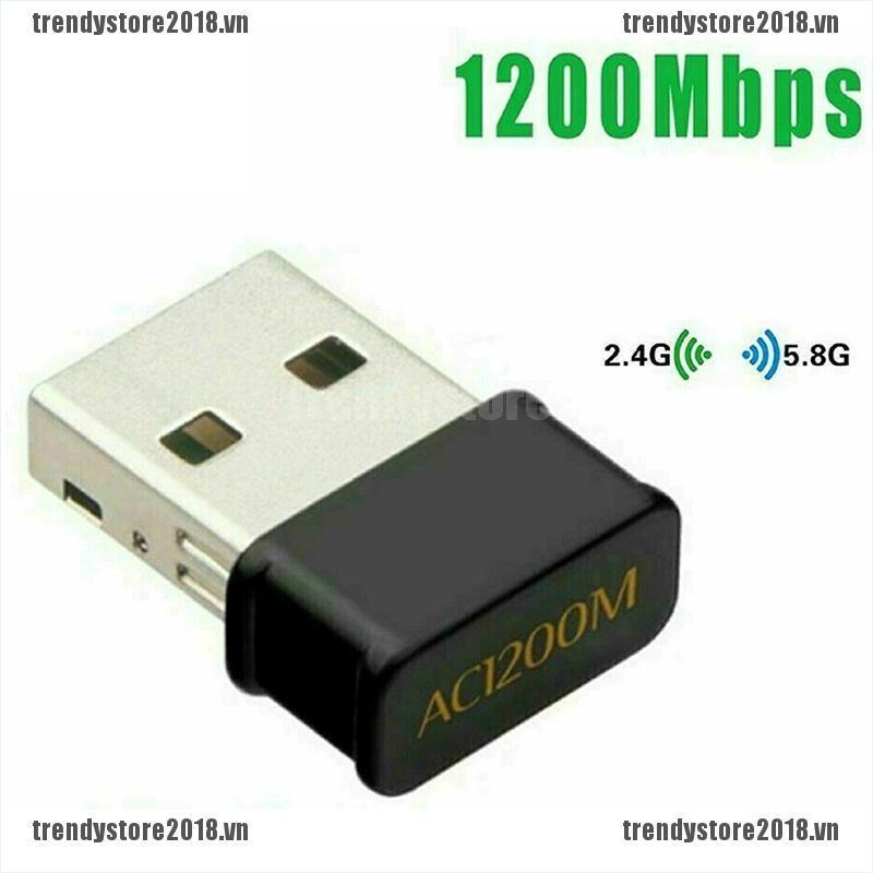 Usb Phát Wifi 802.11ac 1200mbps 2.4g / 5g