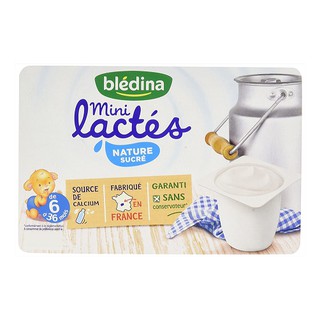Vỉ 6 hộp sữa chua bledina nội địa pháp