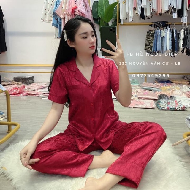 Lụa gấm cao cấp Dior