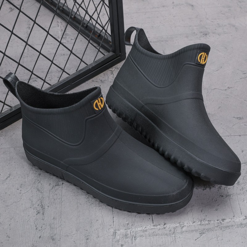 nước diệt khuẩn Rubber rain shoes for men