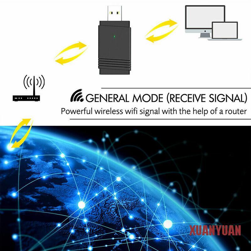 Usb Wifi Không Dây 1200mbps Cổng Kép 5g / 2.4g | BigBuy360 - bigbuy360.vn