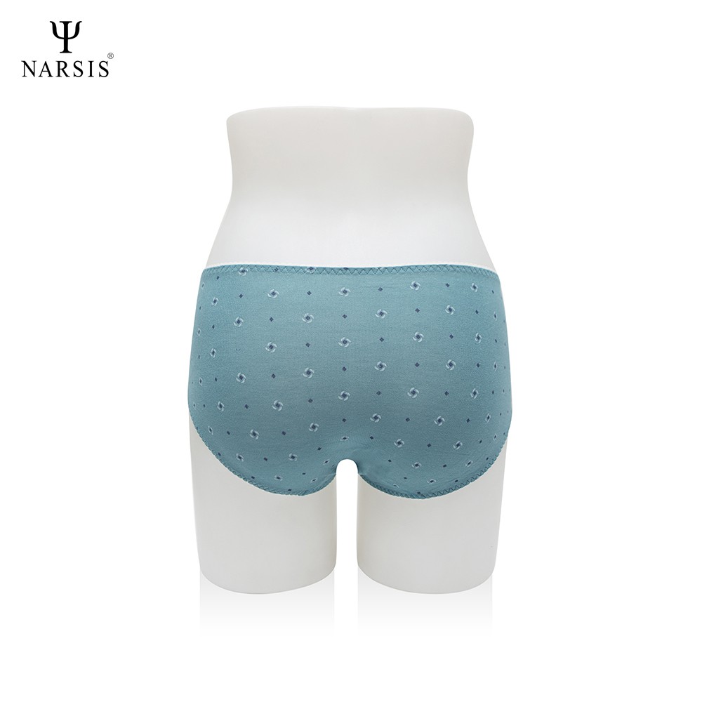 Quần lót nữ Narsis K0034 màu xanh đậm in họa tiết