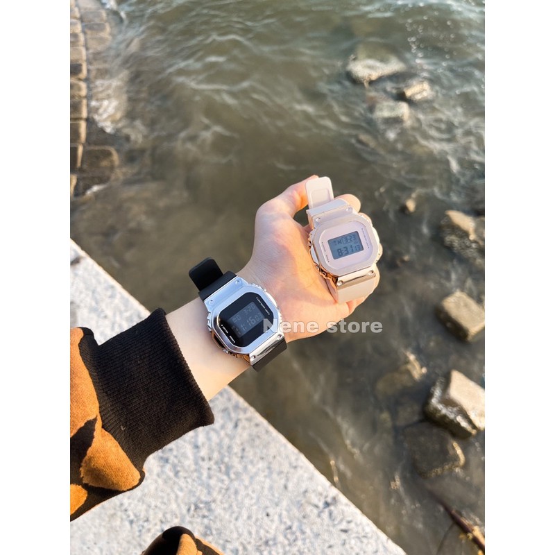 Đồng hồ nam, nữ VUÔNG unisex dây nhựa kiểu dáng năng động cho tuổi teen siêu chất | BigBuy360 - bigbuy360.vn