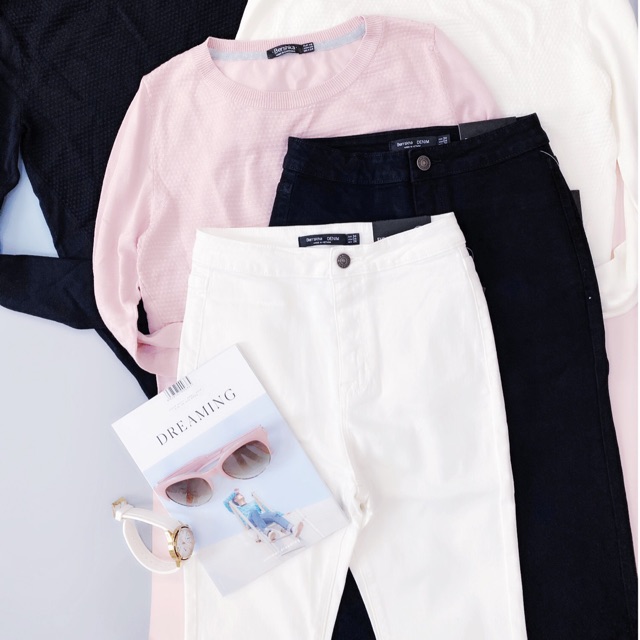 QUẦN JEAN SKINNY 9 TẤC CẠP SIÊU CAO KHÔNG TÚI