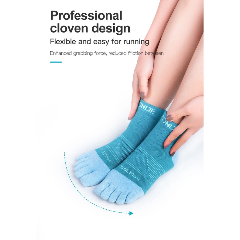 Aonijie Set 2 Đôi Tất Chân Chạy Bộ e4806