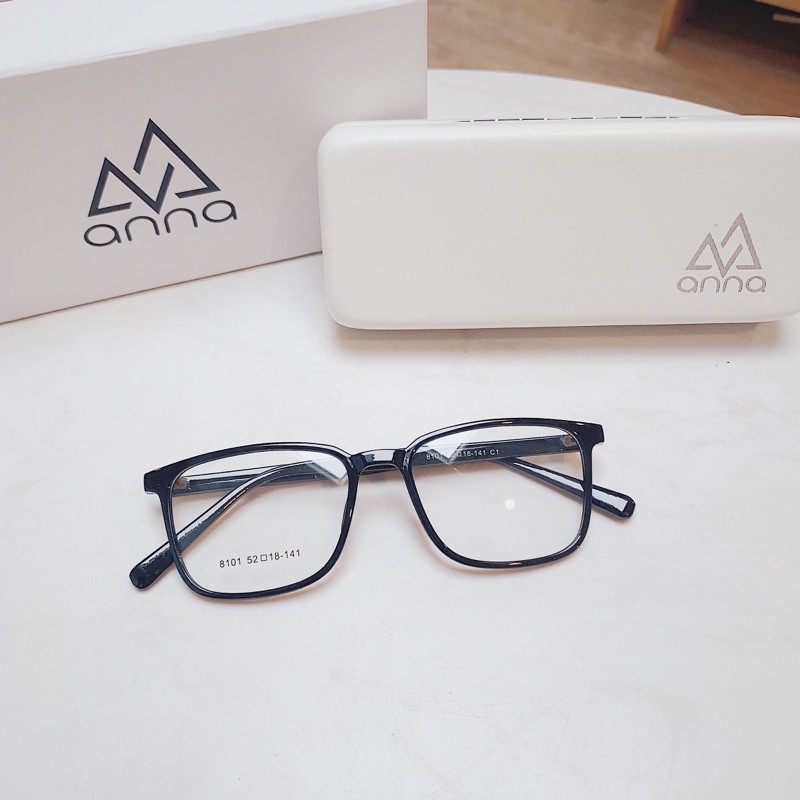 Gọng kính cận nam nữ ANNA dáng vuông thời trang chất liệu nhựa dẻo 170HQ056 | BigBuy360 - bigbuy360.vn