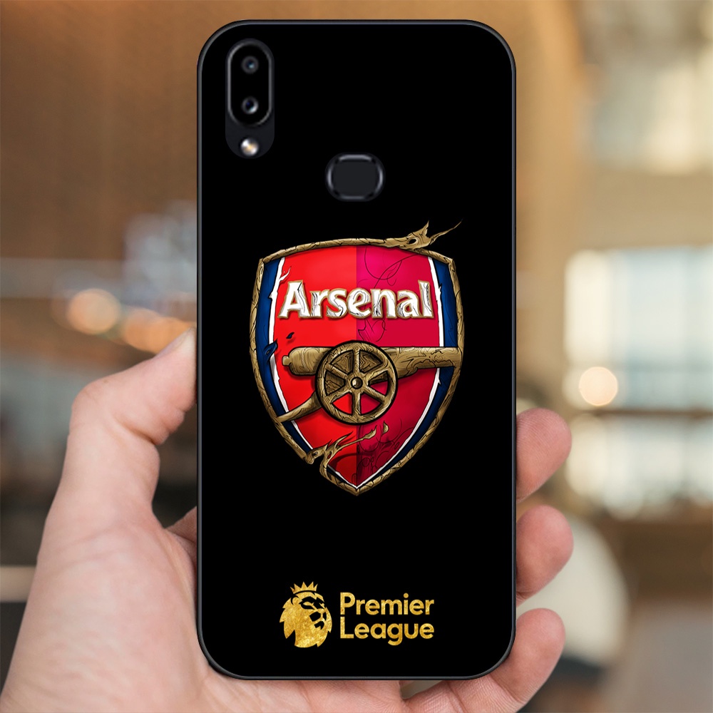 Ốp lưng Samsung A10S viền đen in hình Arsenal FC