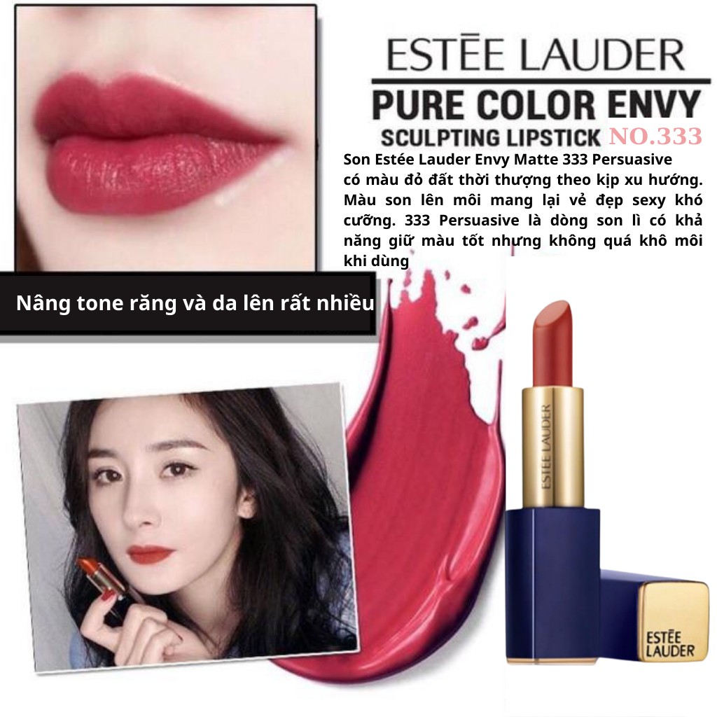 Son môi Estee Lauder Pure Color Envy Sculpting Lipstick mini 1.2g