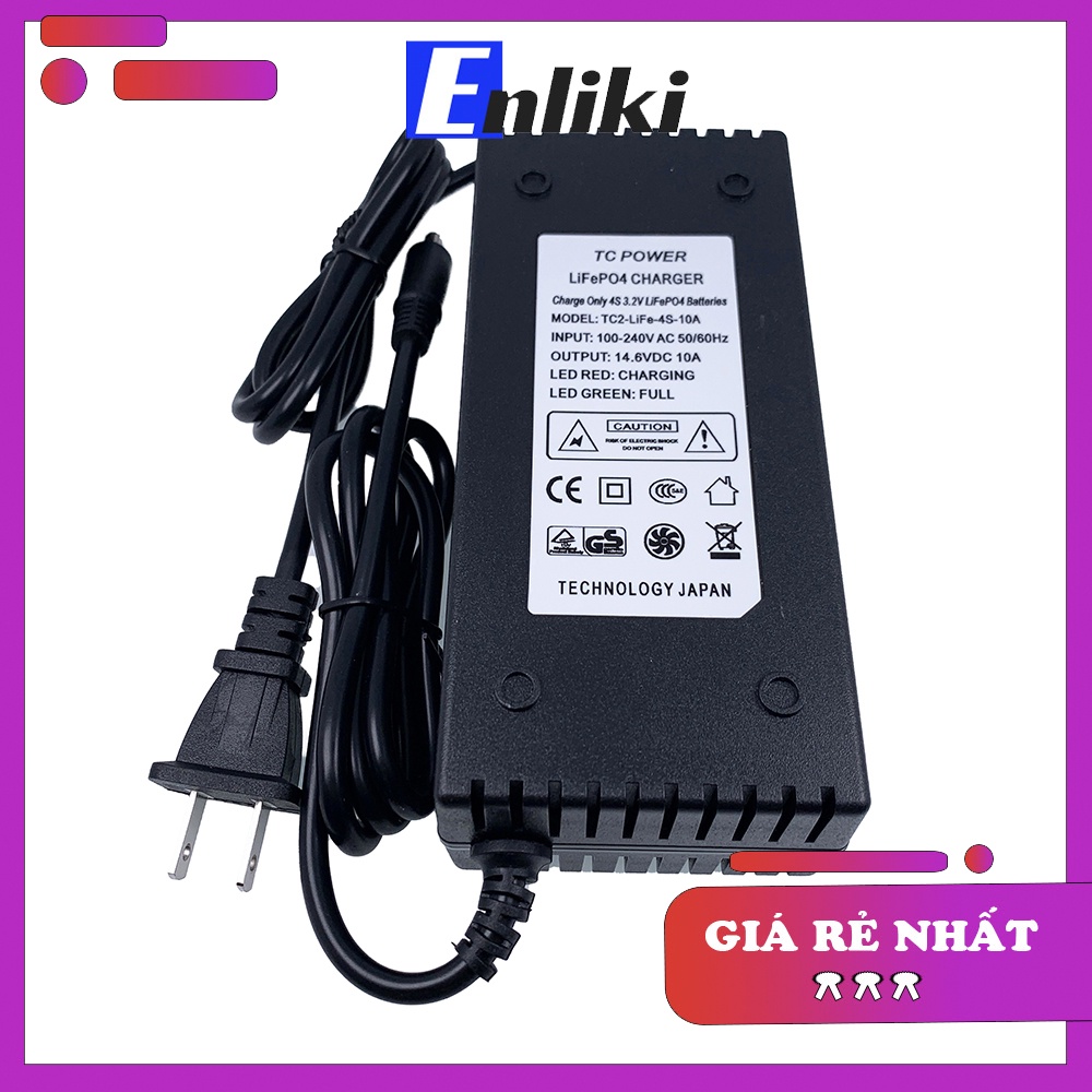 Sạc Pin Sắt Hệ 4S 14.6V 10A