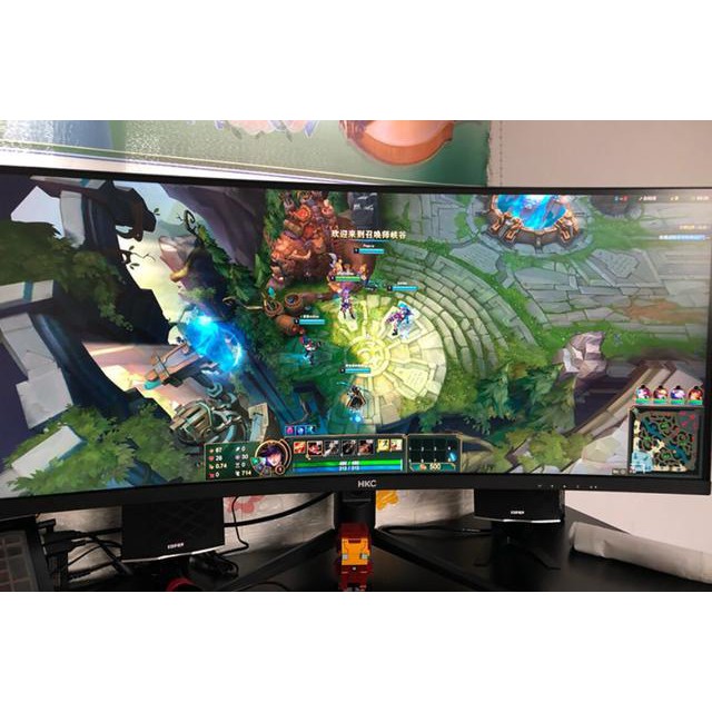 Màn Hình Máy Tính HKC 34inch 21:9, độ phân giải  UWQHD 4k , 100hz cong new fullbox 100% | BigBuy360 - bigbuy360.vn