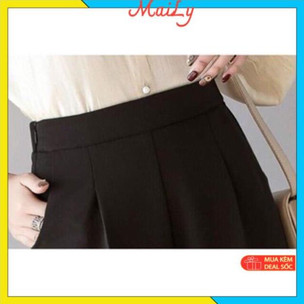 Quần baggy nữ cạp cao xẻ gấu siêu xinh [HÀNG THIẾT KẾ] chất vải tuyết mưa dày dặn - mới lạ phong cách | BigBuy360 - bigbuy360.vn