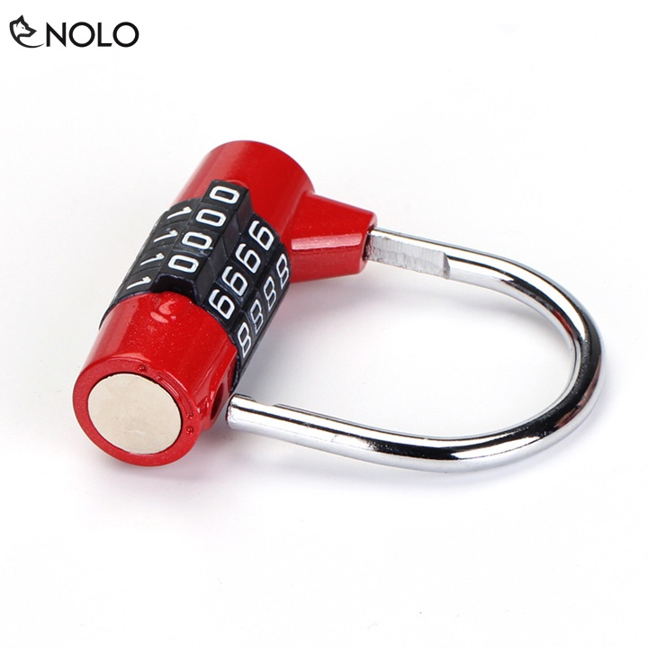 Ổ Khóa Số Chữ U 5 Số JINKU LOCK Model M408 Càng Khóa 6.5mm Chống Cắt Chống Khoan Chống Cưa Chịu Va Đập