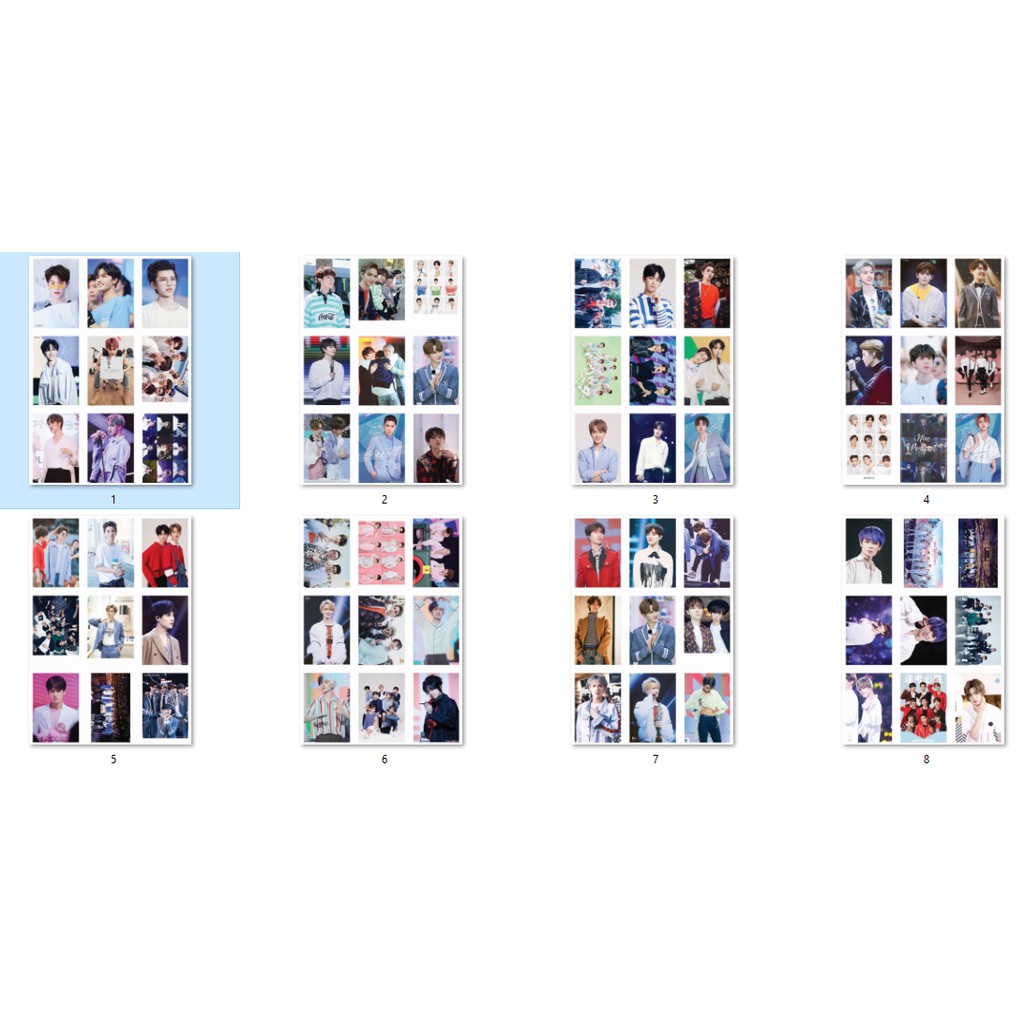 LOMO CARD 72 ảnh Nine Percent 9%