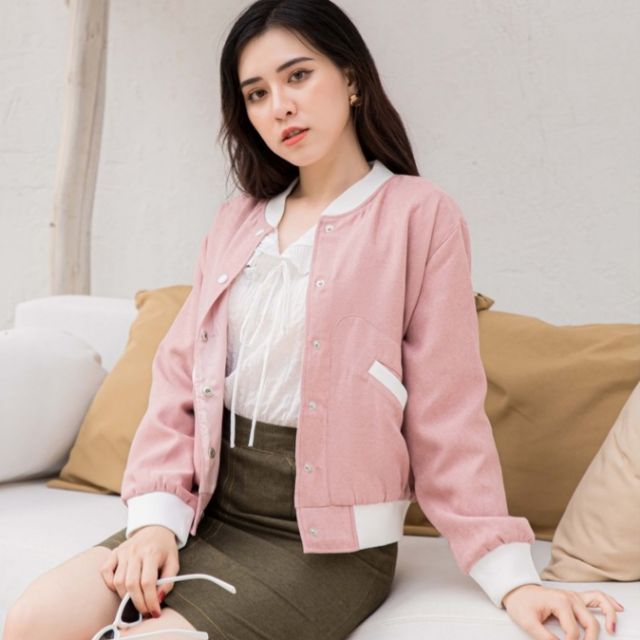 Áo khoác nhung 2 lớp