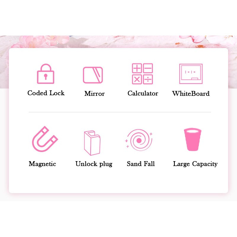 Hộp bút đa năng có khóa mật khẩu chất lượng cao