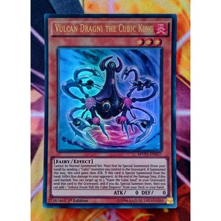 [ Đậu Phộng ] Thẻ Bài Yugioh Monster Vulcan Dragni the Cubic King - MVP1-EN037 - Ultra