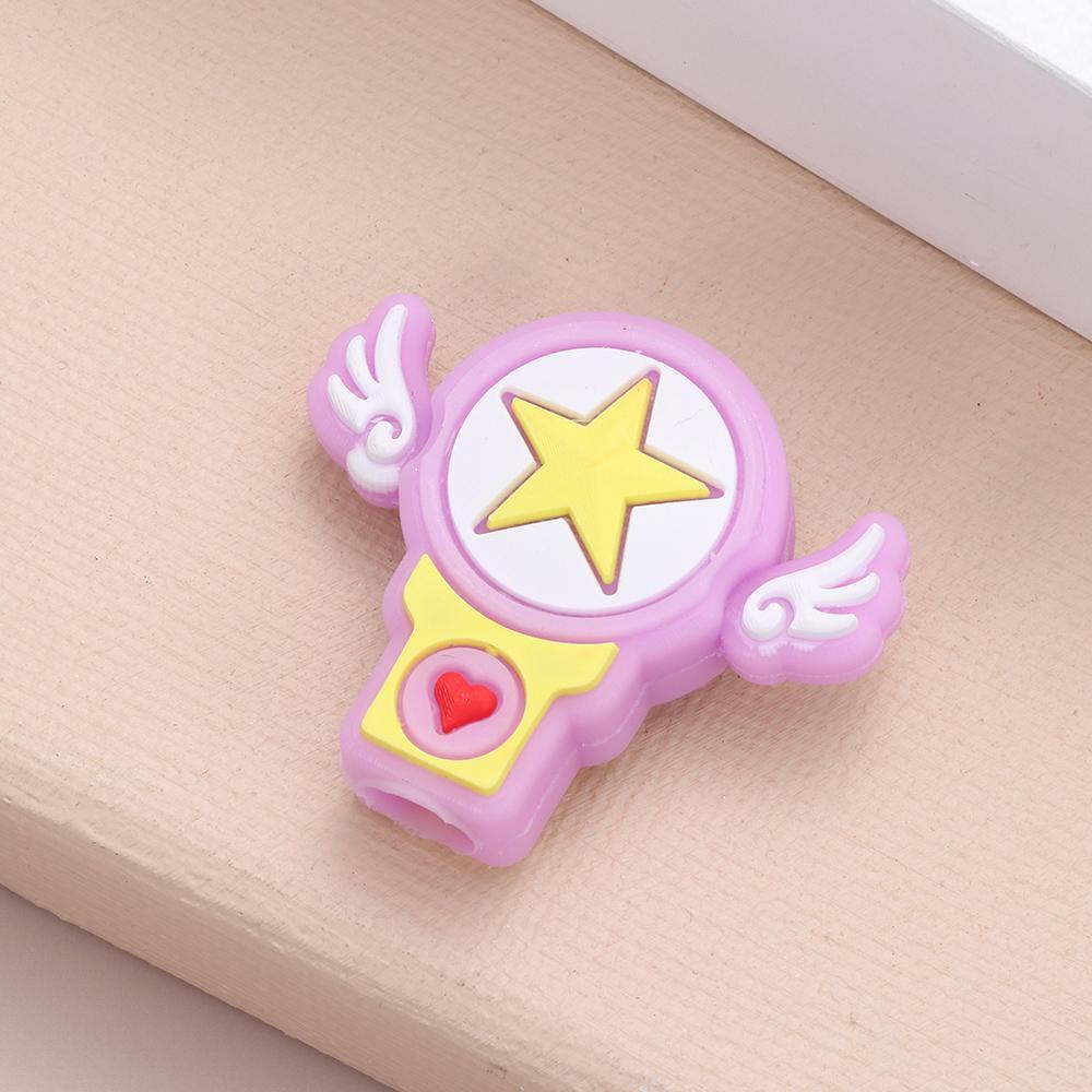 MELODG Vỏ Bọc Bảo Vệ Kéo Cắt Móng Tay Trái Tim Thiên Thần