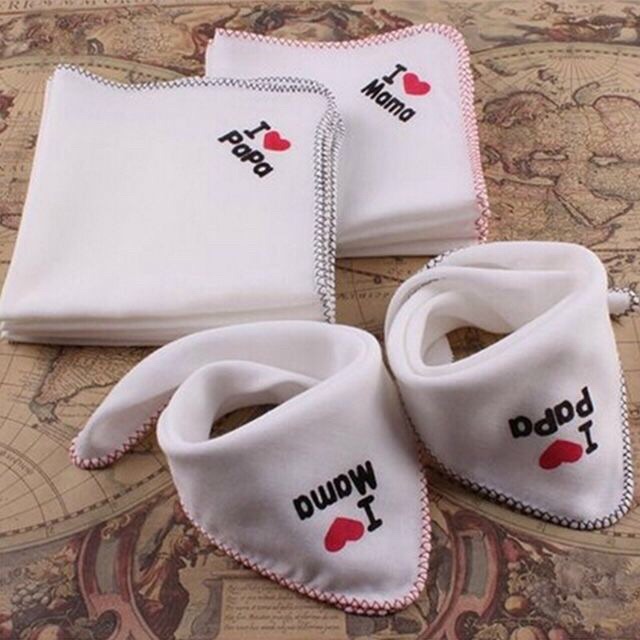 Set 10 khăn xô sữa xuất Nhật I❤️Mama Papa