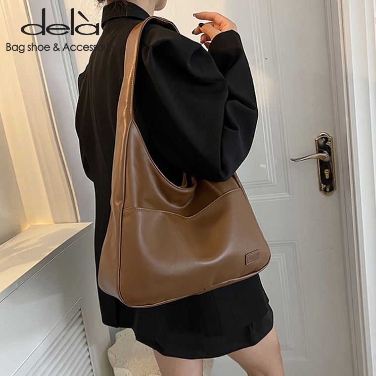Dela Ba Lô Da Mềm Cỡ Lớn Thời Trang Dành Cho Nữ