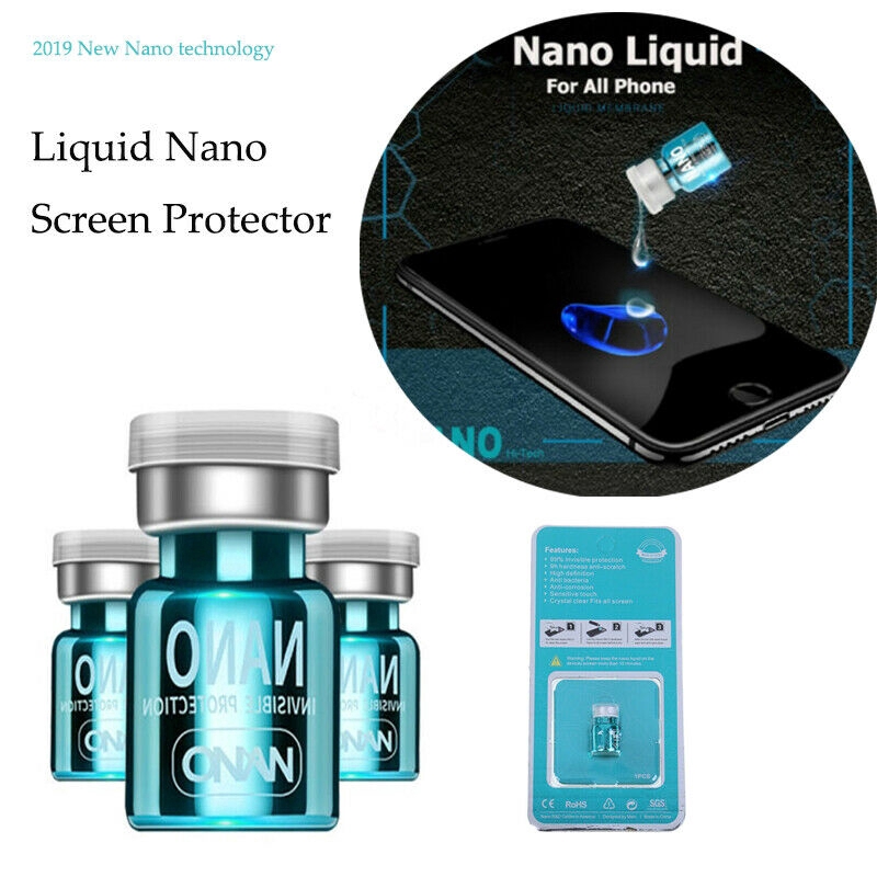 1/2/3 chai dung dịch nano bảo vệ màn hình điện thoại tiện dụng