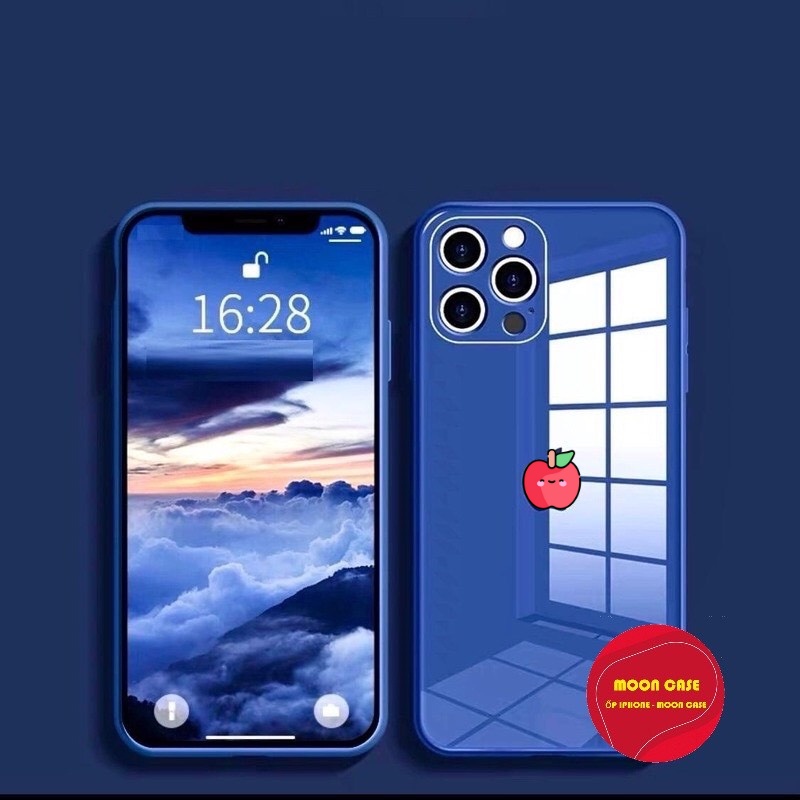 Ốp lưng tráng gương logo táo cho iphone 5/5s/6/6plus/6s/6splus/7/7plus/8/8plus/x/xr/xs/11/12/13/pro/max/plus/promax