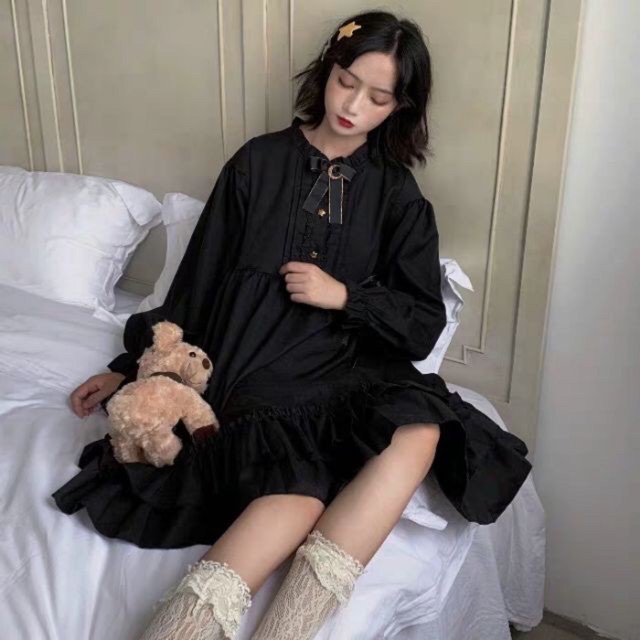 Váy / Đầm Lolita Nhật Bản , váy đầm công chúa,dự tiệc, tiểu thư, nàng thơ, sang