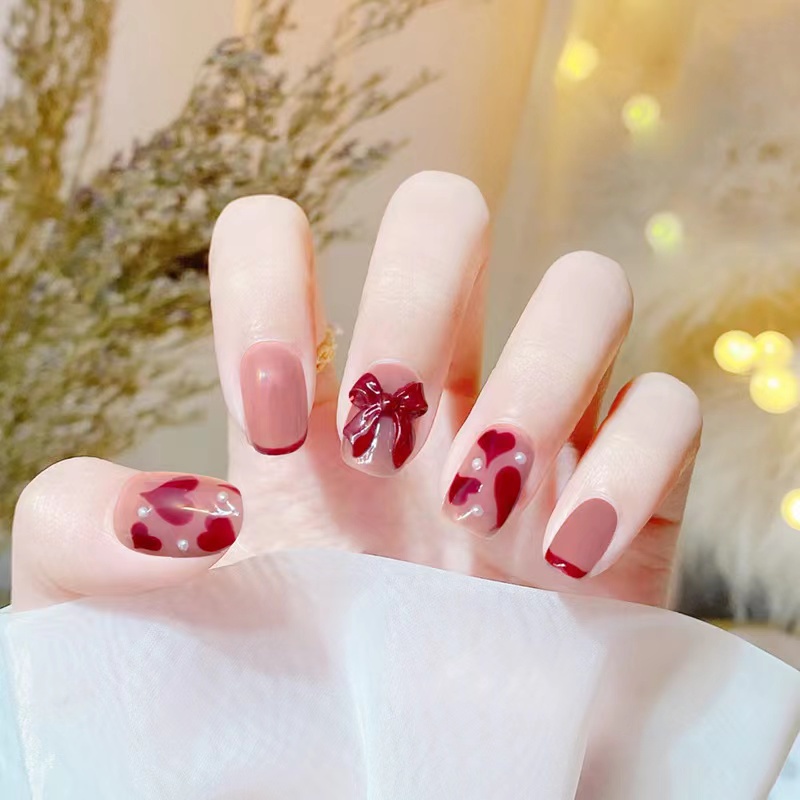 FD31795149 Móng Giả Tháo Rời Được Để Trang Trí Móng Tay Giả. Bộ Móng Tay Giả Hoàn Thiện Móng Tay Giả Hoàn Thiện Móng Giả Dài Hoàn Thiện