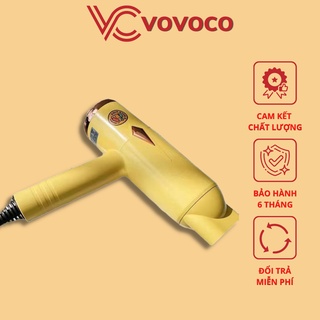 Máy sấy tóc vịt vàng G.DUCK sấy tóc một chiều, công suất 2000w điện áp 220v màu vàng vỏ nhựa vovoco