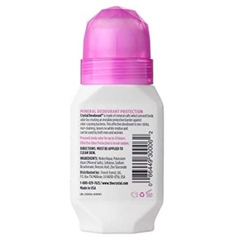 Lăn khử mùi Unisex CRYSTAL UNSCENTED  - Hàng Mỹ