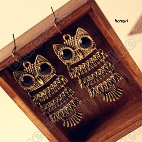 Bông Tai Hình Chim Cú Phong Cách Cổ Điển Cho Nữ