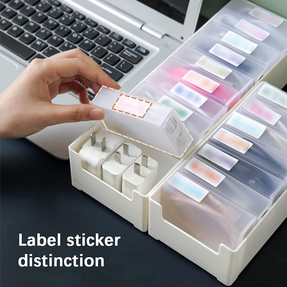 Hộp Đựng Dây Cáp Sạc / Tai Nghe Để Bàn Tiện Dụng Cho Văn Phòng