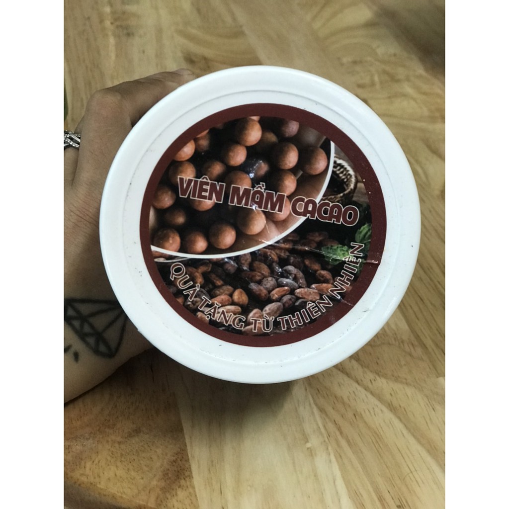 Viên Kẹo Mầm Đậu Nành Vị Ca Cao 500g