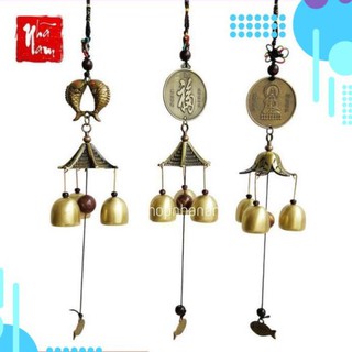❤️Deal Sốc❤️ Chuông gió phong thủy ống đồng trang trí nhà cửa [SKM]