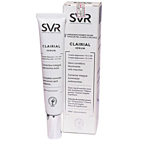 Tinh Chất Dạng Lỏng Làm Mờ Vết Nám, Sáng Da Và Mềm Mịn Da SVR Clairial Serum 30ml