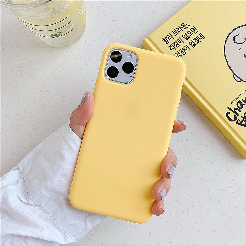 Ốp iphone - Ốp lưng vỏ màu mềm mại 1 5/5s/6/6s/6plus/6s plus/7/8/7plus/8plus/x/xs/xs max/11/11pro max - Awifi Case C1-1