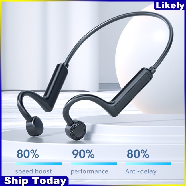 Ks19 Tws Tai nghe tương thích Bluetooth không dây Dây đeo cổ Tai nghe thể thao Tai nghe Tai nghe rảnh tay Microphone