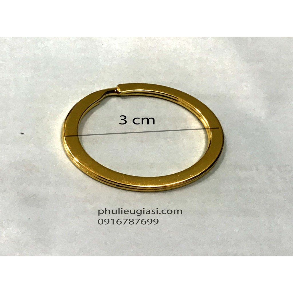 KHOEN DẸP MÓC KHÓA MÀU VÀNG CAO CẤP 3CM